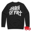Church Of Dirt Merch Store Renovated Black Premium Crew