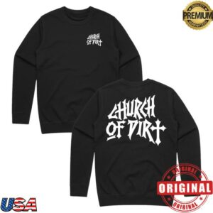 Church Of Dirt Merch Store Renovated Black Premium Sweatshirt