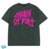 Church Of Dirt Merch Store Renovated Pink Vintage Black Leopard T-Shirt 2 Church Of Dirt Merch Store Renovated Pink Vintage Black Leopard T-Shirt