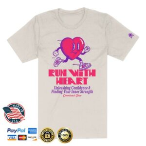 Cle Clothing Merch Shop Girls On The Run Run With Heart Shirt