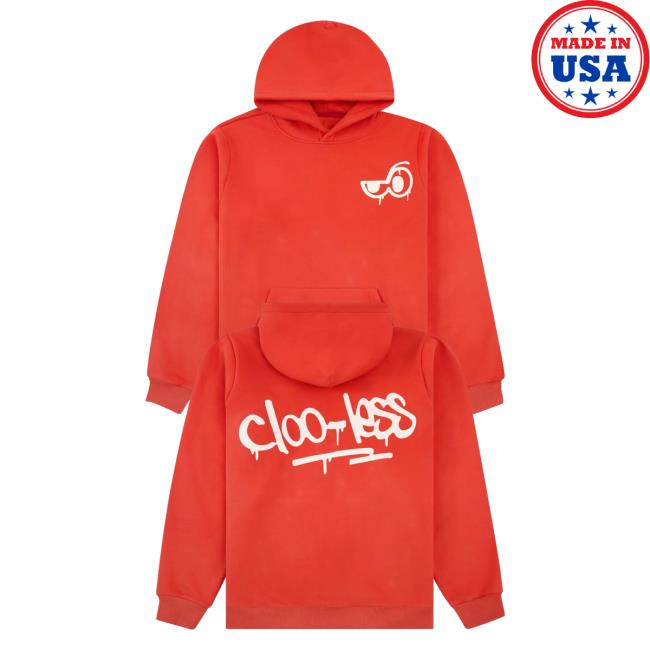 Clooless Store Merch Grafitti Logo Hoodie 5 Clooless Store Merch Grafitti Logo Hoodie