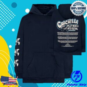 Coachella Merch Shop Desert Dog 2026 Lineup Hoodie Amex Exclusive