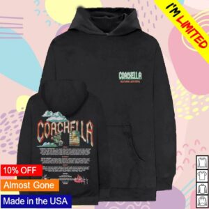 Coachella Merch Shop Desert Icons 2026 Lineup Hoodie