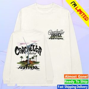 Coachella Merch Shop Fault Line Long Sleeve Tee