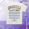 Coachella Shop Merch Store Coachella Pastels 2026 Lineup Shirt