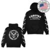 Coretex Records Merch Store Coretex Nails Hoodie Black-White