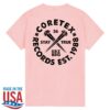 Coretex Records Merch Store Coretex Nails Light Pink-Black T-Shirt