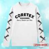 Coretex Records Merch Store Coretex Nails Longsleeve White-Black