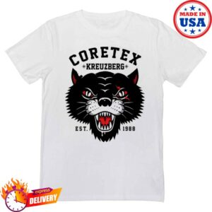 Coretex Records Merch Store Coretex Panther T-Shirt White