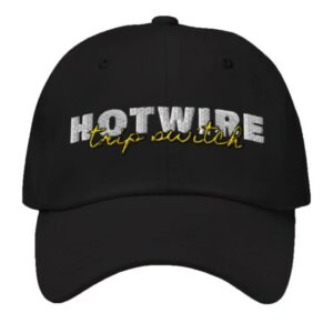 Counter Intuitive Records Merch Store Prince Daddy & The Hyena Hotwire Trip Switch Hat Black