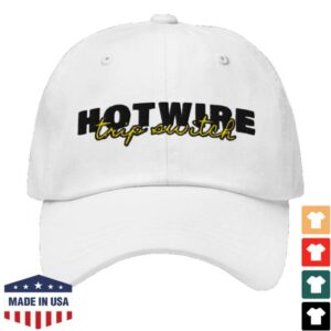 Counter Intuitive Records Merch Store Prince Daddy & The Hyena Hotwire Trip Switch Hat White