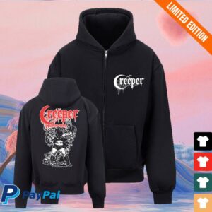 Creeper Cult Merch Shop End Of Winter Zip Hoodie