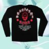 Crunchyroll Merch Store Death Note Shinigami Ryuk Apples Long Sleeve T-Shirt