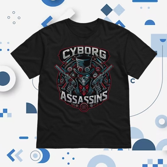 Cyborg Assassin Merch Store Frank-13 Cyborg Assassins Logo Shirt 2 Cyborg Assassin Merch Store Frank-13 Cyborg Assassins Logo Shirt