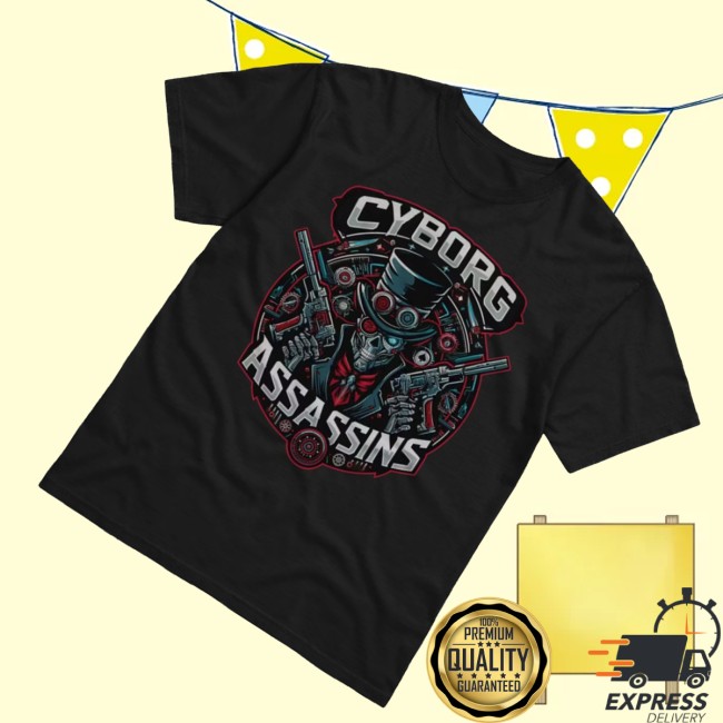 Cyborg Assassin Merch Store Frank-13 Cyborg Assassins Logo Shirt 3 Cyborg Assassin Merch Store Frank-13 Cyborg Assassins Logo Shirt