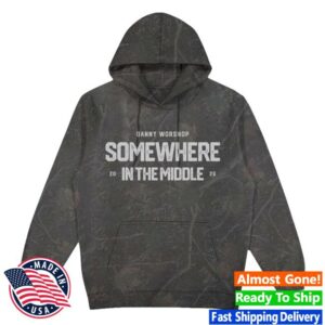 Danny Worsnop Merch Store Somewhere In The Middle Hoodie Heavyweight Darkwood Camo