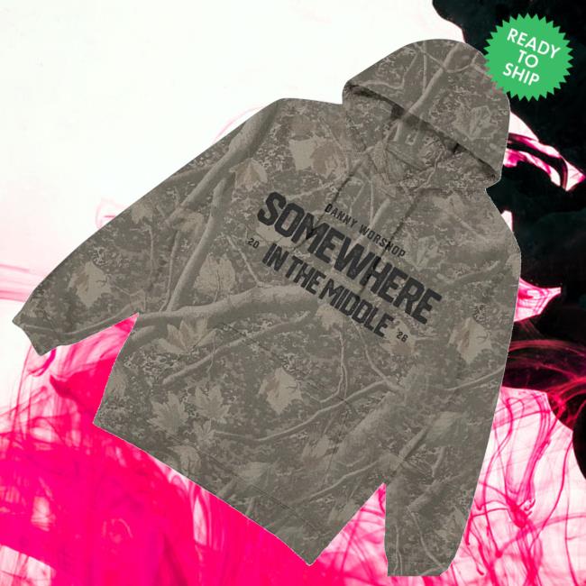 Danny Worsnop Merch Store Somewhere In The Middle Hoodie Midweight Deadwood Camo 3 Danny Worsnop Merch Store Somewhere In The Middle Hoodie - Midweight Deadwood Camo