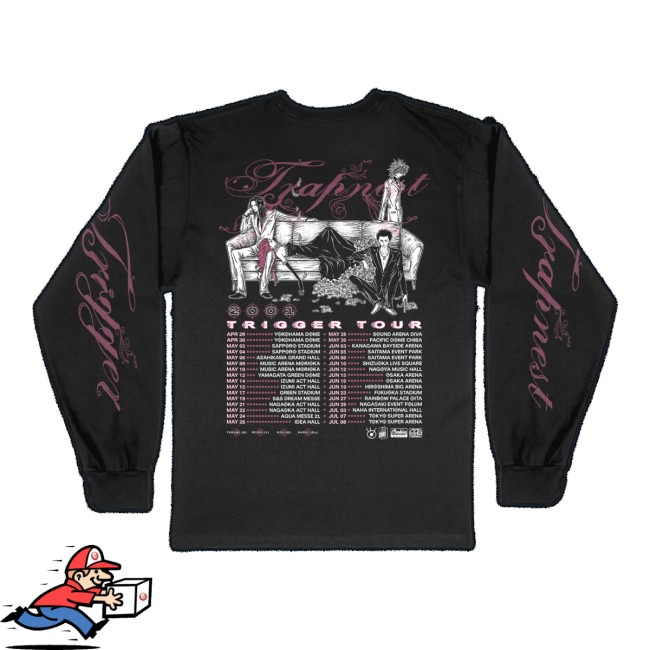 Dddethhh Merch Store Trigger Tour 2001 Long Sleeve 3 Dddethhh Merch Store Trigger Tour 2001 Long Sleeve