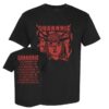 kenny Deadair Merch Shop Brain Black Tee Red Print