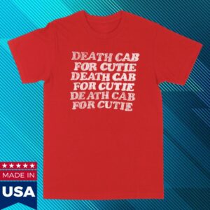 Death Cab For Cutie Merch Store Crayon T-Shirt