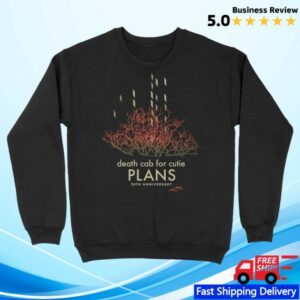 Death Cab For Cutie Merch Store Plans 20Th Anniversary Crewneck