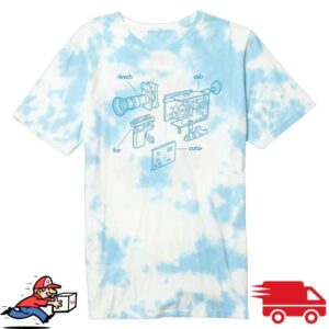 Death Cab For Cutie Merch Store Super 8 Cloud Dye T-Shirt
