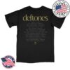 Deftones Merch Store Snake Uk-Eu Tour Shirt