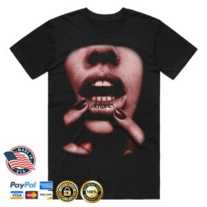 Deftones Store Merch Black Lip Tatt T-Shirt