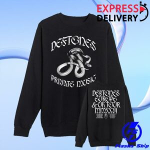 Deftones Uk Merch Shop Store Private Music Crewneck