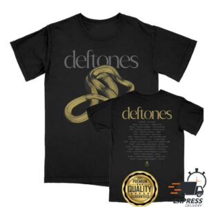 Deftones Uk Merch Shop Store Snake Tour T-Shirt