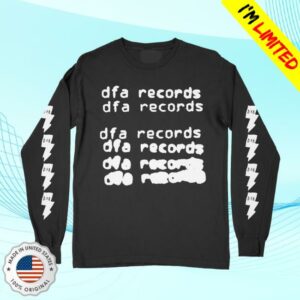 Dfa Records Merch Shop Store Stamp Longsleeve Shirt