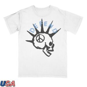 Dno Store Merch Shop Defend Peace Skull Tee
