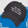 Dr. Lauren Hughes Merch Store Your Ethics Must Be Stronger Than Your Greed Embroidered Hat