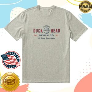 Duckhead Merch Store Duck Head Denim Co. T-Shirt Grey