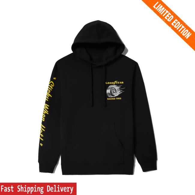 Empire Store Merch Brixton X Goodyear Cheater Slick Hoodie 4 Empire Store Merch Brixton X Goodyear Cheater Slick Hoodie