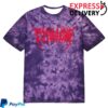 Fit For A King Merch Store Death Metal Crystal Purple Dye T-Shirt
