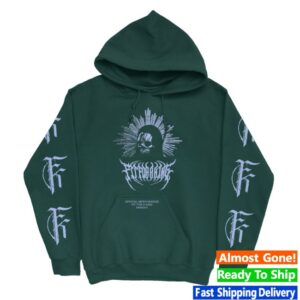 Fit For A King Merch Store Saint's Halo Hoodie Deep Forest