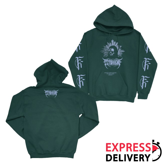Fit For A King Merch Store Saint's Halo Hoodie Deep Forest