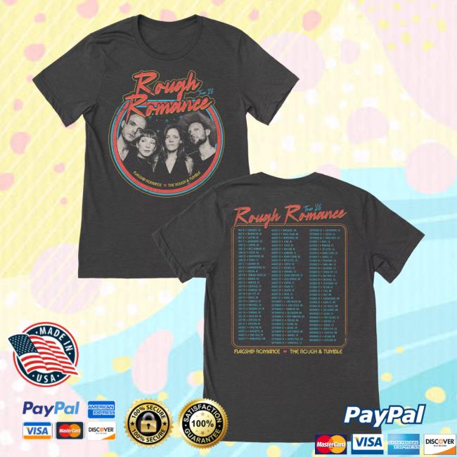 Flagship Romance Store Merch Rough Romance Tour '26 Shirt 5 Flagship Romance Store Merch Rough Romance Tour '26 Shirt