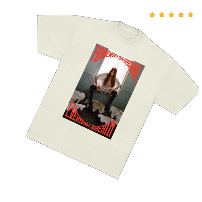 Florence And The Machine Merch Store Shell Witch Shirt 3 Florence And The Machine Merch Store Shell Witch Shirt