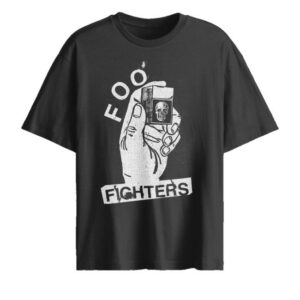 Foo Fighters Merch Store Choose Your Color Lighter In Hand Shirt