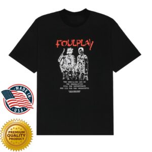 Foulplay Merch Store Peace Talks Shirt Black
