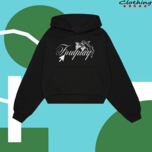Foulplay Merch Store Terminally Online Hoodie Black