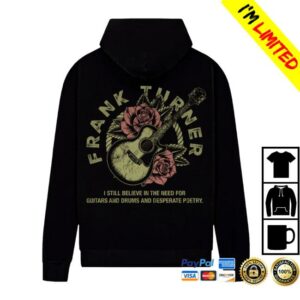Frank Turner Merch Store I Still Believe Zip Hoodie