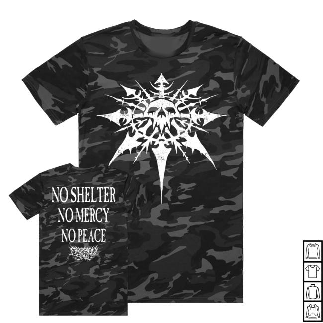 Frozen Soul Store Merch Shop Store No Mercy Camo Tee 3 Frozen Soul Store Merch Shop Store No Mercy Camo Tee