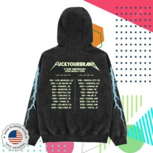 Fuck Your Brand Merch Store Fyb World Tour Anniversary Hoodie
