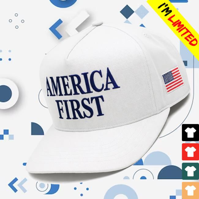 Fuentes Merch Store Shop White America First Hat 3 Fuentes Merch Store Shop White America First Hat