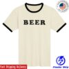 Garage Beer Merch Store Camp Next Level Unisex Ringer T-Shirt