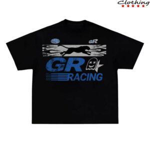 Ghost Racing Store Merch Cheetah Ghost Star Shirt Black