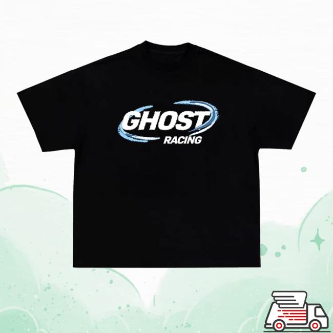 Ghost Racing Store Merch Ghost Blue Logo Shirt Black 3 Ghost Racing Store Merch Ghost Blue Logo Shirt Black